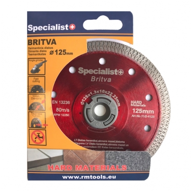 Deim. disk. BRITVA 125x1,3x22 mm 1