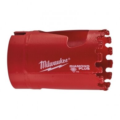 Deimantinė gręžimo karūna MILWAUKEE 44 mm 2