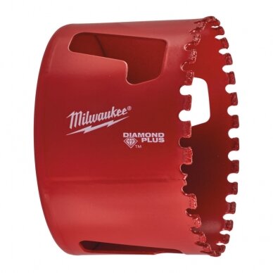 Deimantinė gręžimo karūna MILWAUKEE 44 mm 7