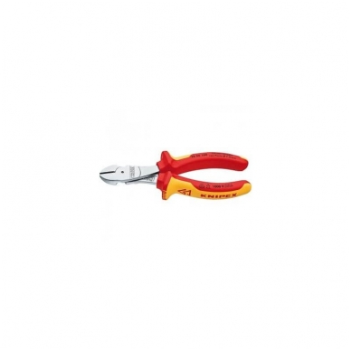 Didelės svertinės jėgos kirpimo replės KNIPEX 7406 160 mm