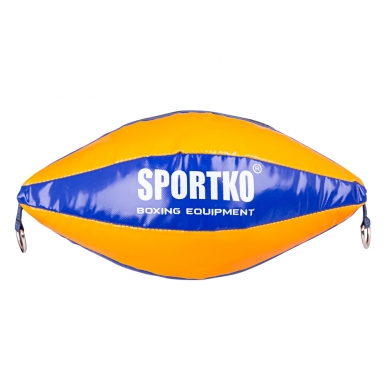 Dviejų tvirtinimų greičio kriaušė SportKO GP2 - Orange-Blue 1