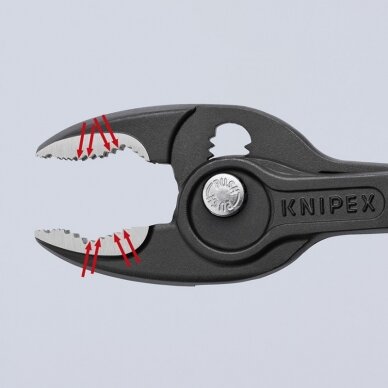 Dvigubo griebimo replės KNIPEX TwinGrip 8202200 14