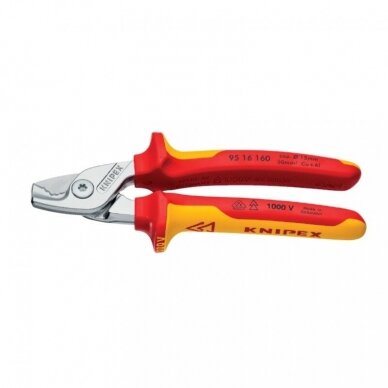 Elektrikų kabelio žirklės KNIPEX 951660SB