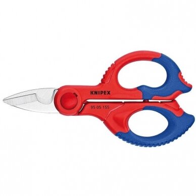 Elektrotechniko žirklės KNIPEX 9505155SB 1