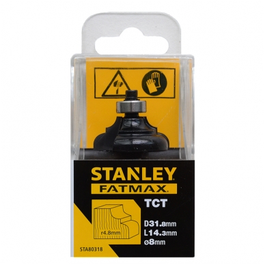 Freza TCT, kampų formav. „STANLEY" 1