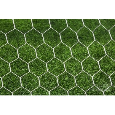 Futbolo vartų tinklas 5x2x0,8x1,5 m - 4mm polyethylene, knotted