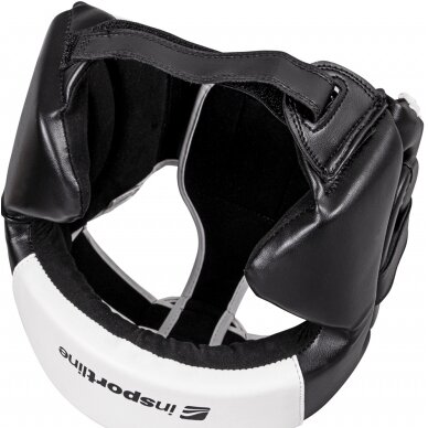 Galvos apsauga inSPORTline Truluck - Black-White M 5