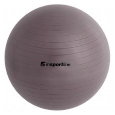 Gimnastikos kamuolys + pompa inSPORTline TOP BALL 45cm (t.pilkas)