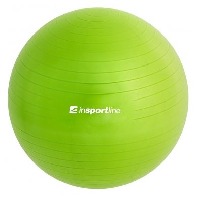 Gimnastikos kamuolys + pompa inSPORTline TOP BALL 45cm (žalias)