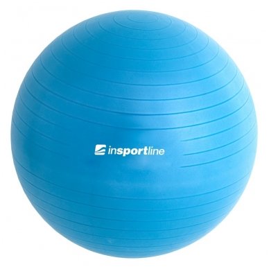 Gimnastikos kamuolys + pompa inSPORTline TOP BALL 55cm (mėlynas)