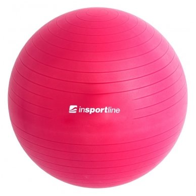 Gimnastikos kamuolys + pompa inSPORTline TOP BALL 55cm (violetinis)