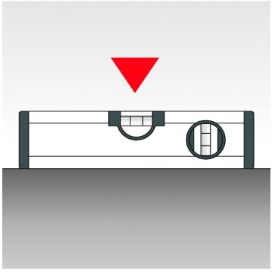 Gulsčiukas BMI Eurostar su 3 matuokliais (100 cm) 6