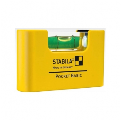 Gulsčiukas su dėklu STABILA 101 POCKET Basic 1