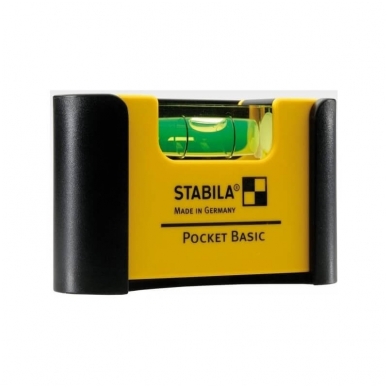 Gulsčiukas su dėklu STABILA 101 POCKET Basic