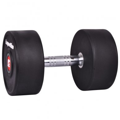 Gumuotas hantelis inSPORTline PRO 24kg 1