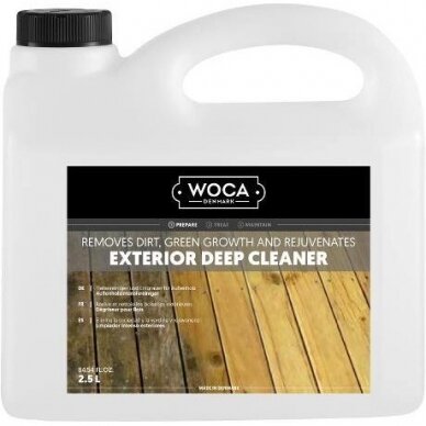 Intensyvus terasų valiklis (WOCA Exterior deep cleaner) 2,5L