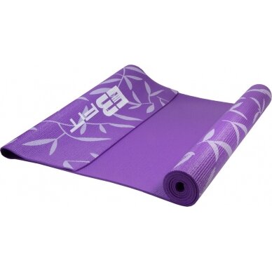 Jogos kilimėlis EB Fit, 173x61x5mm, neslystantis, su krepšiu, violetinis 1