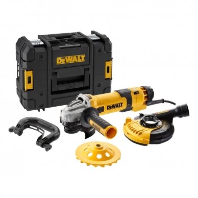 Kampinis šlifuoklis DeWalt DWE4257KT-QS; 1800W