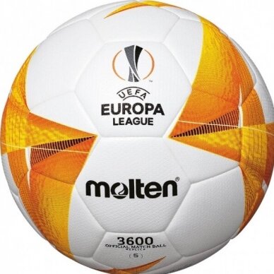 Kamuolys futb outdoor competition F5U3600-G0 UEFA Europa League replica 5d 1