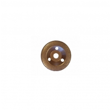 Kietmetalio grūdeliais padengtas šlifavimo diskas 125x22 mm EDMA K 24 (vidutinio grubumo)