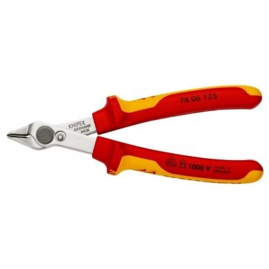 Kirpimo replės KNIPEX Super Knips VDE 7806125