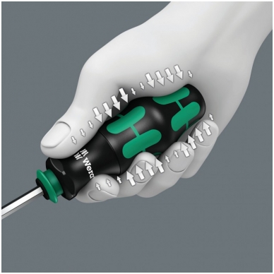 KK28 atsuktuvo antgaliai su rankena WERA 6