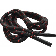 Kovos virvė inSPORTline WaveRope 35 mm – 12 m - Black-Red