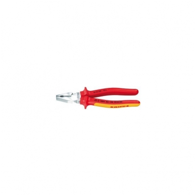 Kombinuotos didelės svertinės jėgos replės KNIPEX 0206, 180mm