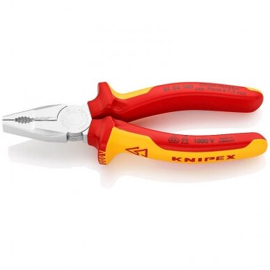 Kombinuotos elektrikų replės KNIPEX 0106 190 mm