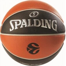 Krepšinio kamuolys Spalding NBA Eurolyga TF-500 84-002Z, vidaus / lauko žaidimui - 7