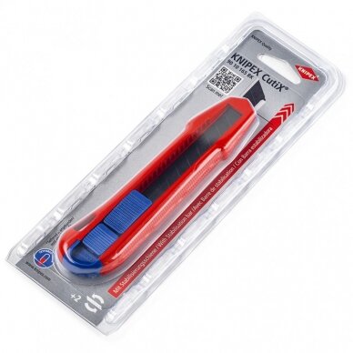 Laužomas peilis su stabilizatoriumi KNIPEX CutiX 6