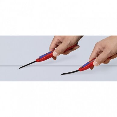 Laužomas peilis su stabilizatoriumi KNIPEX CutiX 7