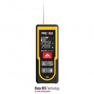 Lazerinis atstumo matuoklis Prexiso su LEICA Geosystems Technologija (0,09-30 m) 1