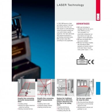 Lazerinis nivelyras BMI multiLASER 3D G 7