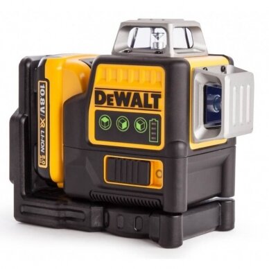 Lazerinis nivelyras DeWALT DCE089D1G 10,8V 4