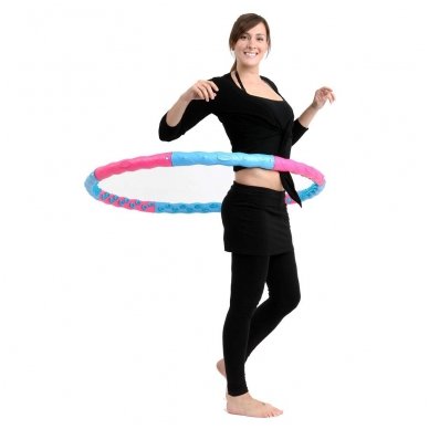 Masažinis lankas sukimui inSPORTline Hoop 1450g 110cm 5