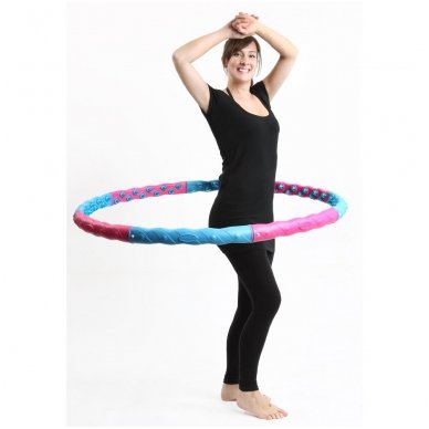 Masažinis lankas sukimui inSPORTline Hoop 1450g 110cm 7