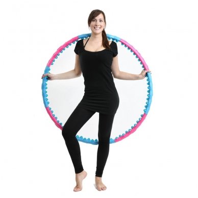 Masažinis lankas sukimui inSPORTline Hoop 1450g 110cm 8