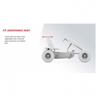 Mašinėlė GO-kartas Berg Deutz Fahr BFR-3 (iki 100kg) 6