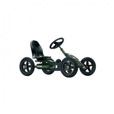 Mašinėlė vaikams 3-8m. Berg Jeep® Junior (iki 50kg/130cm)