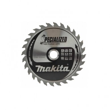 Medžio pjovimo diskas MAKITA 165X20X2,0mm, Z-28