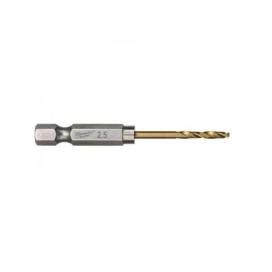 Metalo grąžtai MILWAUKEE Shockwave HSS-G TIN, 2vnt. 2,0 mm 1