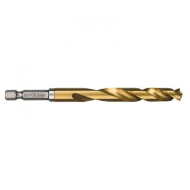 Metalo grąžtas MILWAUKEE Shockwave HSS-G TIN Ø 10,0 mm 13