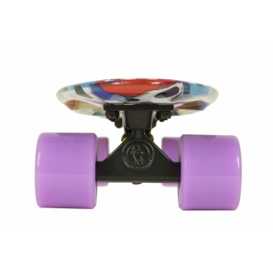 Mini riedlentė Penny Board ArtFish Face ABEC11 1