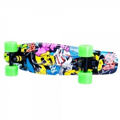 Mini riedlentė Penny Board Worker Colory 22ʺ ABEC11 - Acid Rainbow 4