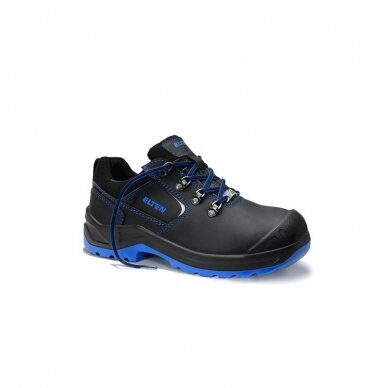 Moteriški batai ELTEN Lena Black Blue Low ESD S3 SRC, juodi 38