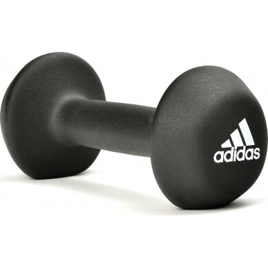 Neopreninių hantelių rinkinys Adidas, 2x3kg 2