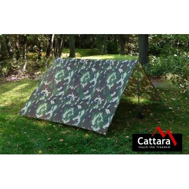 Neperšlampamas brezentas Cattara Waterproof 2 x 3 m 4