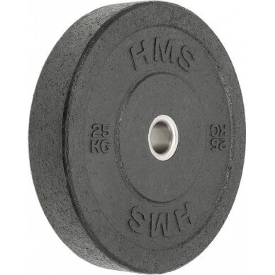 Olimpinis svoris HMS CHTBR, juodas, 25 kg 1