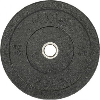 Olimpinis svoris HMS CHTBR, juodas, 25 kg